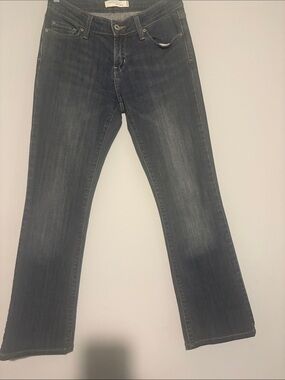 Levi's Dark Blue Low Bootcut Jeans